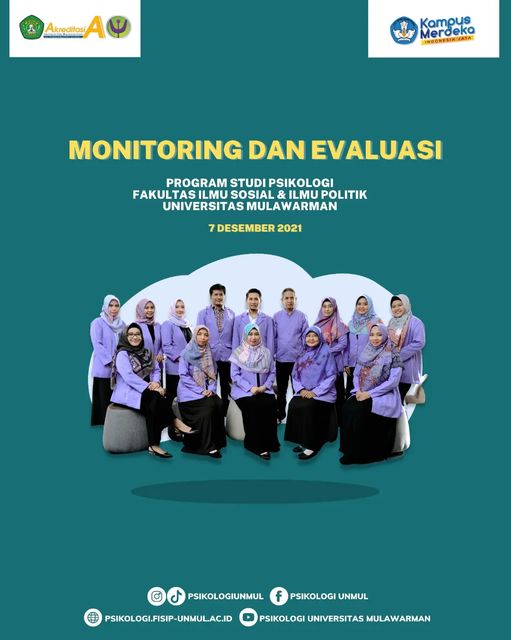 Monitoring Dan Evaluasi Prodi Psikologi Tahun 2021 – Prodi Psikologi Unmul